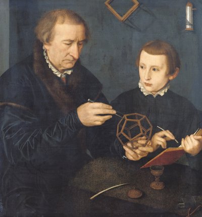 Johann I Neudorfer e suo figlio da Nicolas Neufchatel